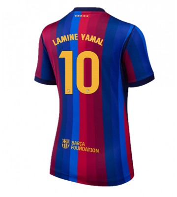 Barcelona Lamine Yamal #10 Hjemmebanetrøje Dame 2026-27 Kortærmet Barcelona Lamine Yamal #10 Hjemmebanetrøje Dame 2026-27 Kortærmet